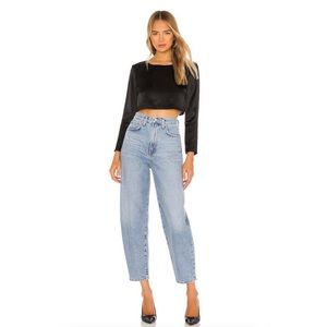 AGOLDE Balloon Ultra High Rise Curved Taper Jeans 27 NWT